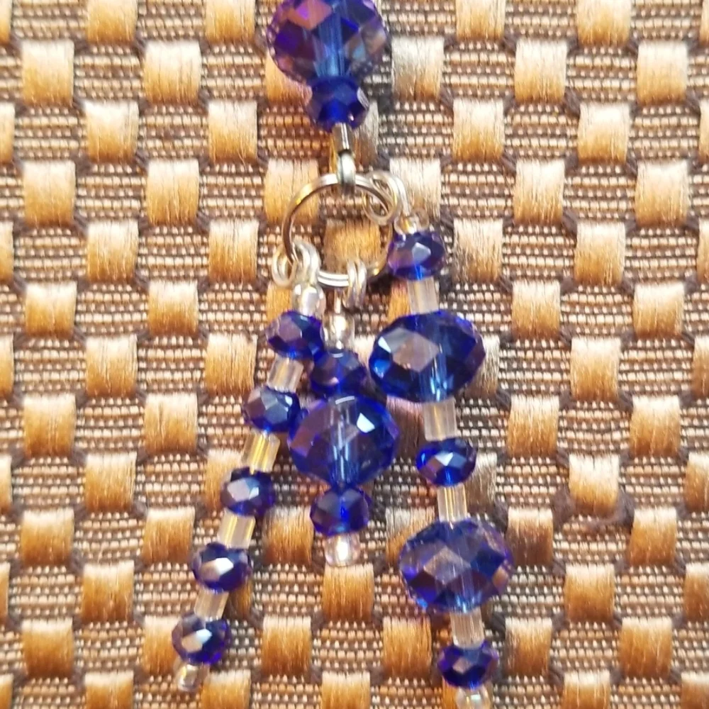 Beautiful beaded ID holder/ lanyard